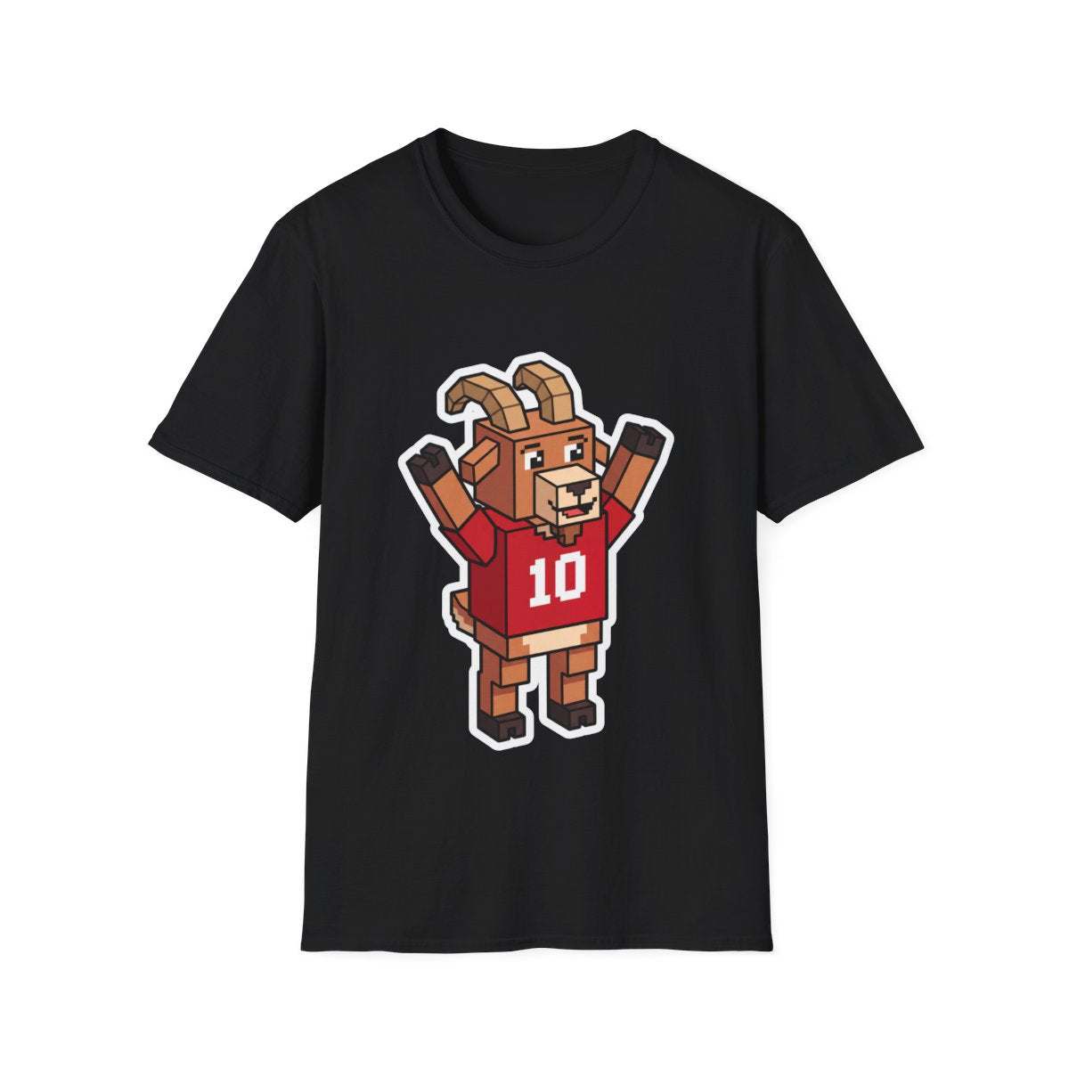 Number 10 Goat - Black - front