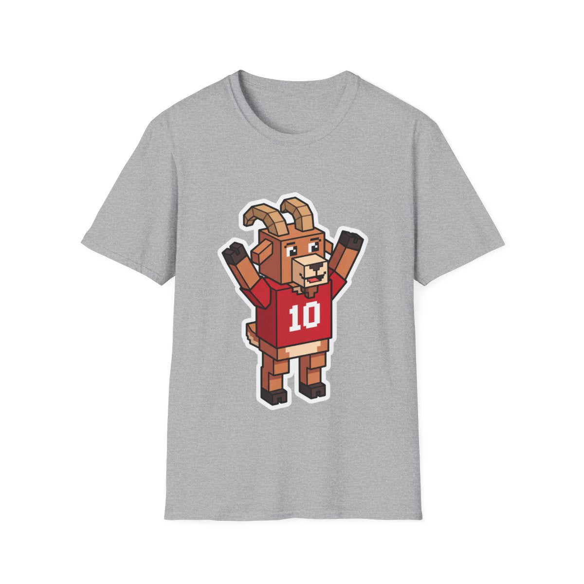 Number 10 Goat - Sport Grey - front