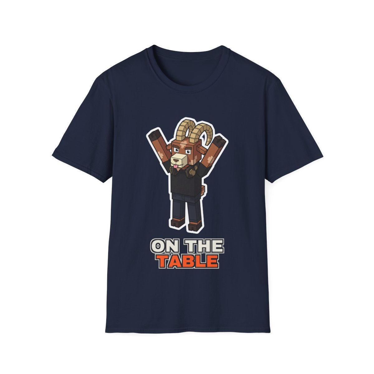 On The Table - Navy - front