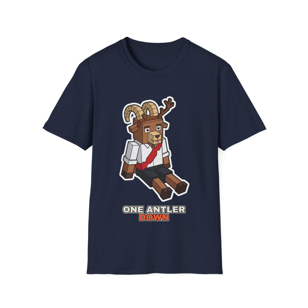One Antler Down - Navy - front