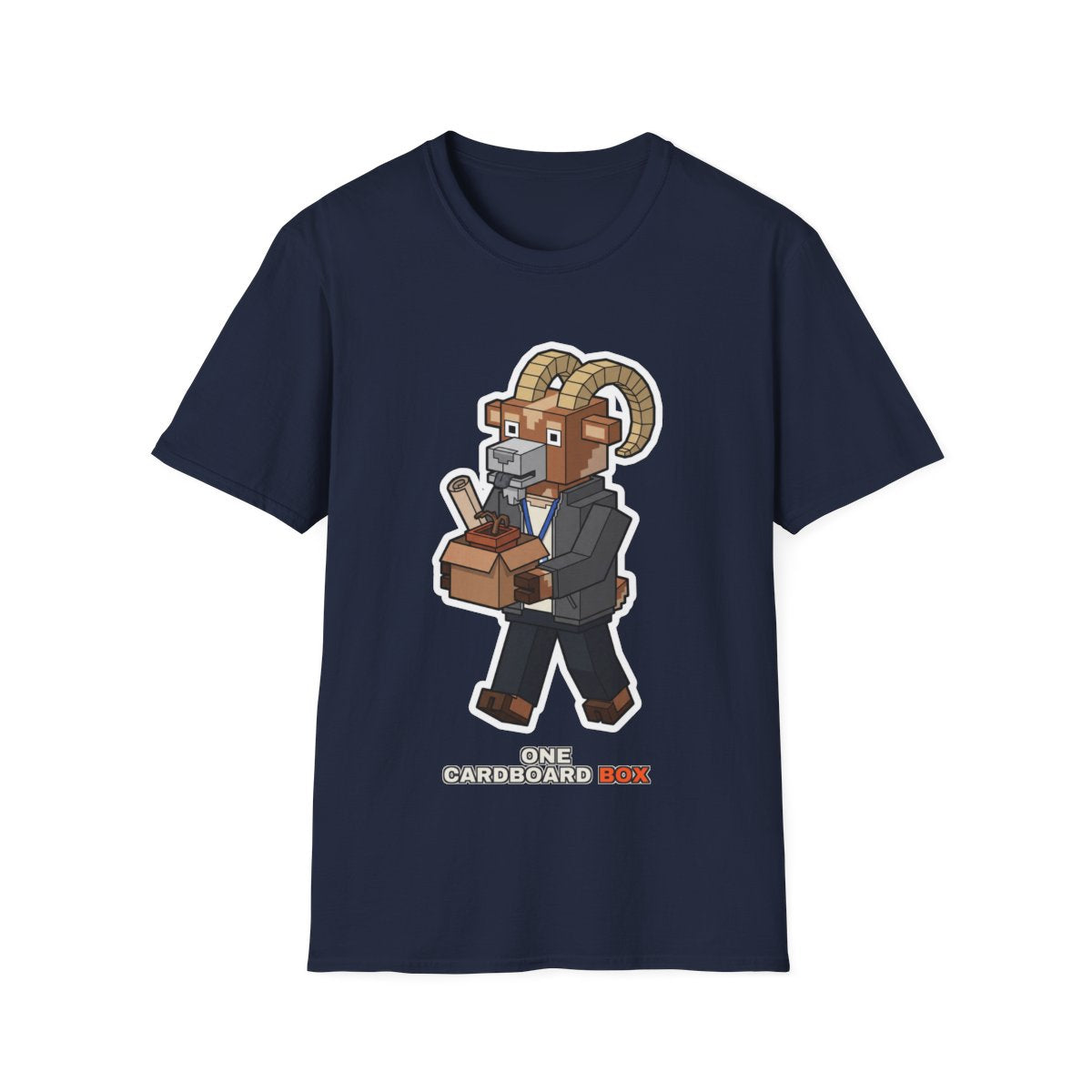 One Cardboard Box - Navy - front