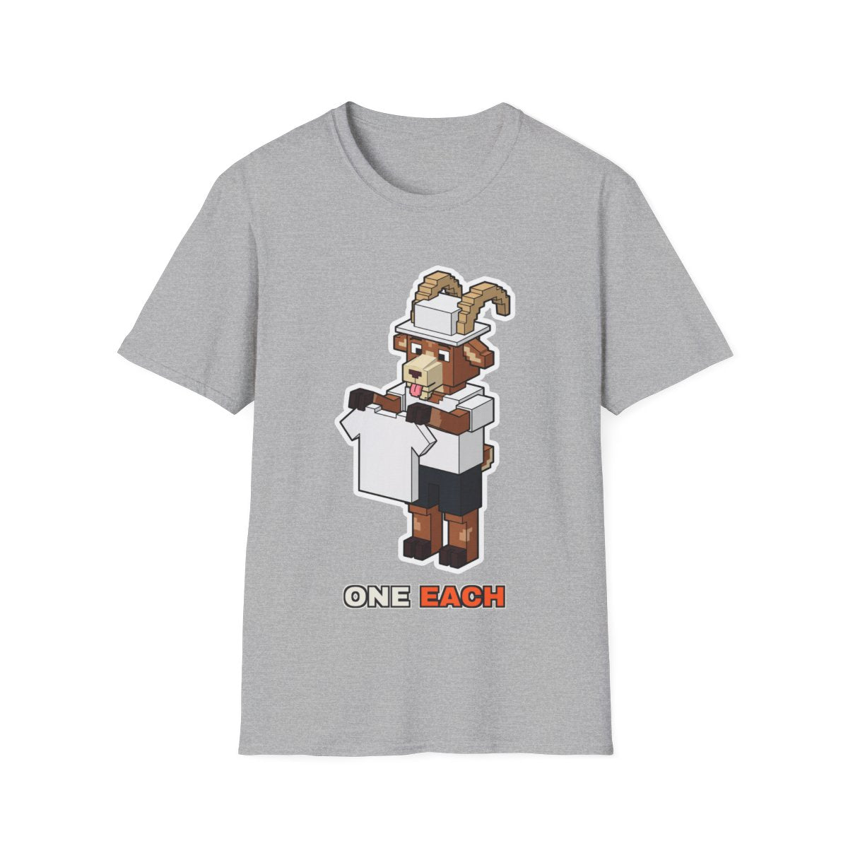 One Each - Sport Grey - front