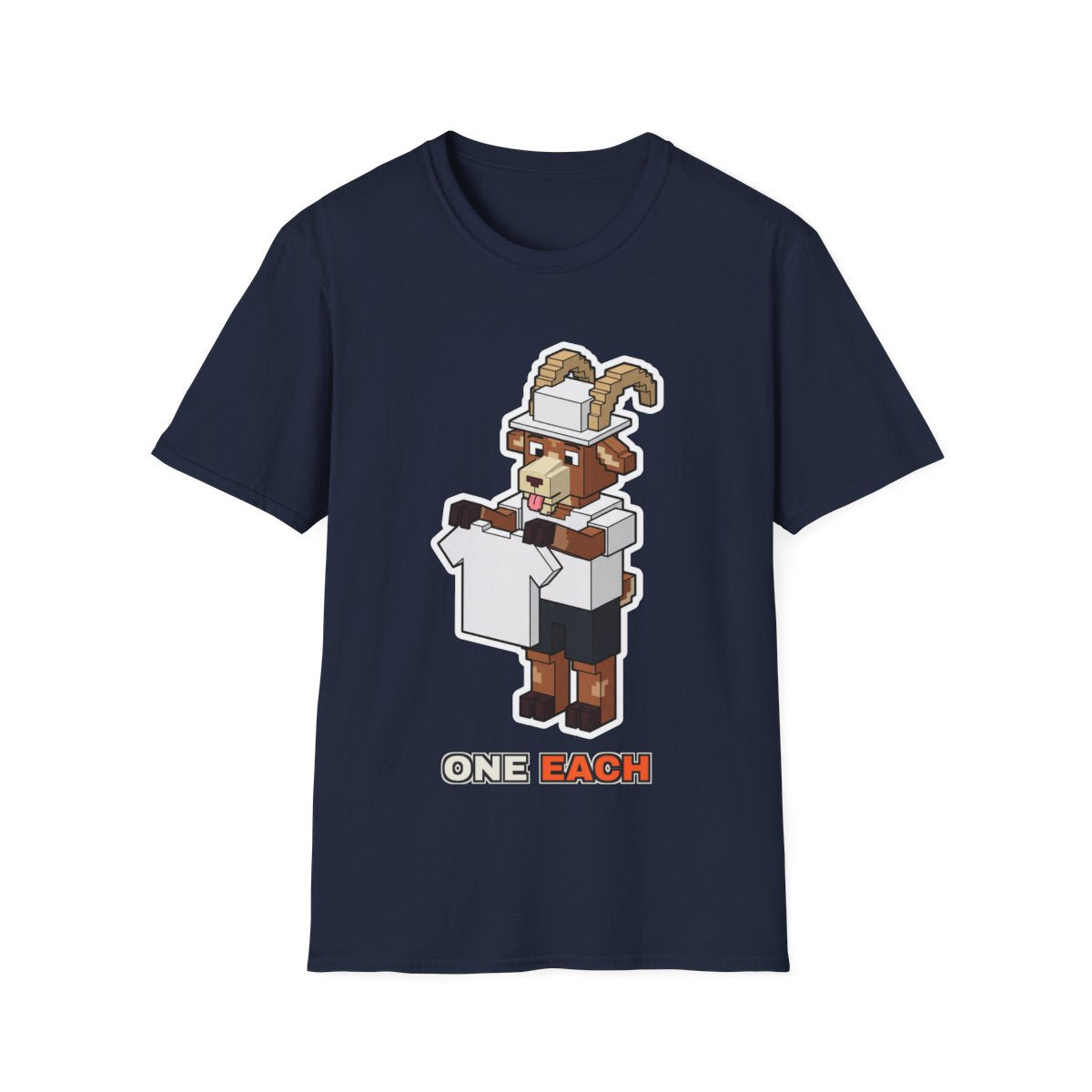 One Each - Navy - front
