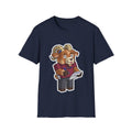 One Line Through It - Navy - front