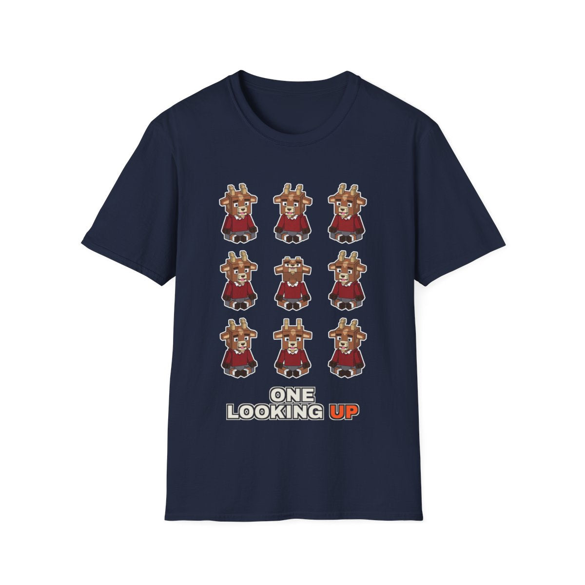 One Looking Up - Navy - front