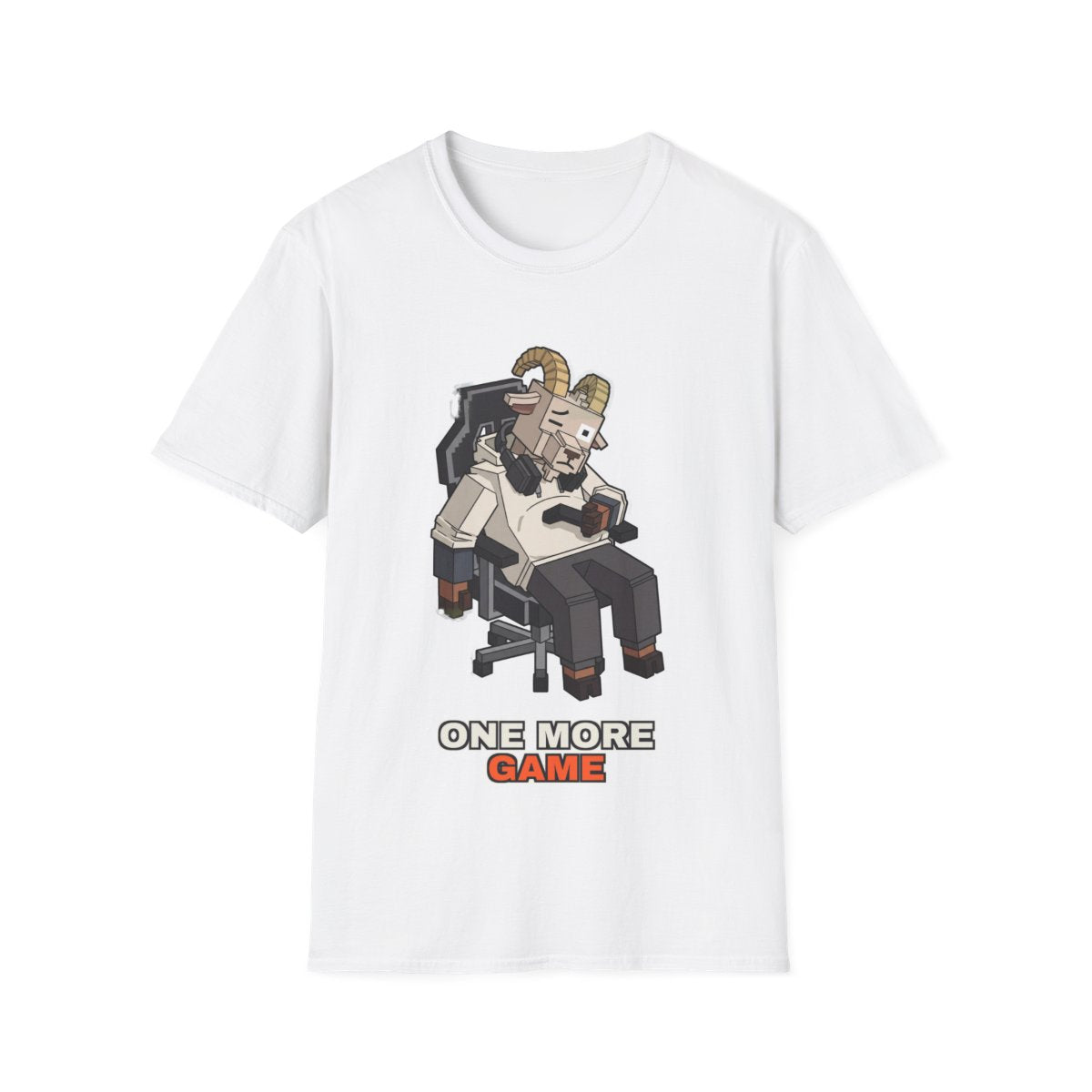 One More Game - White - front