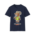 One Outline Empty - Navy - front