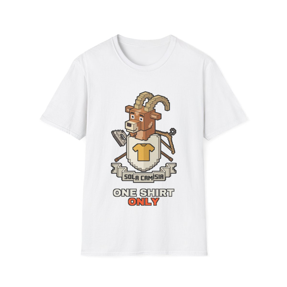 One Shirt Only - White - front