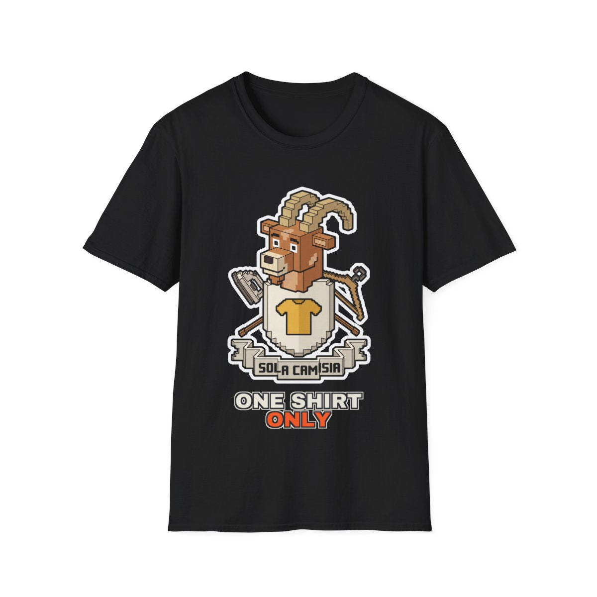 One Shirt Only - Black - front