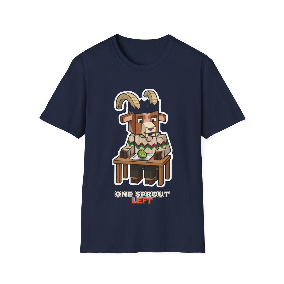 One Sprout Left - Navy - front