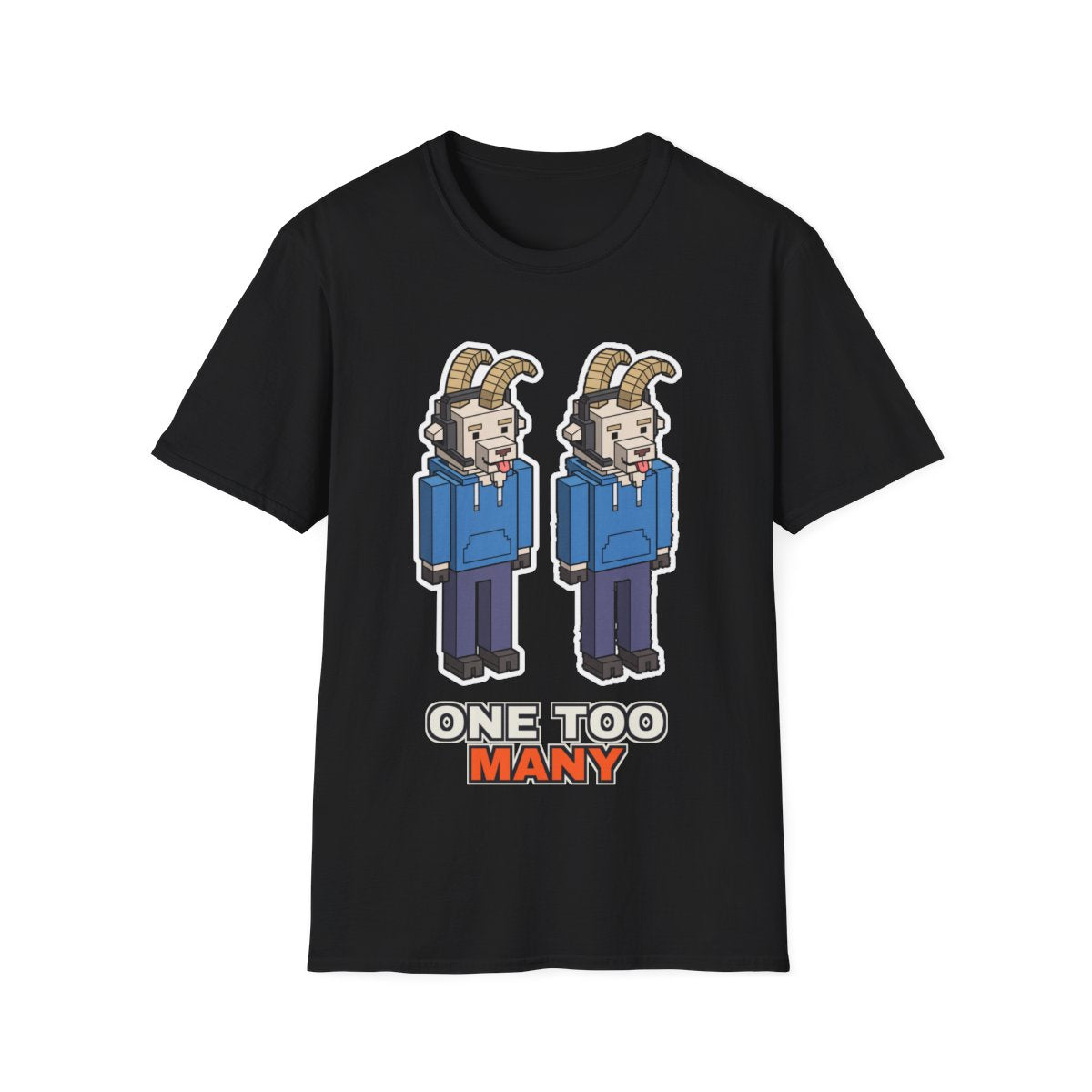 One Too Many - Black - front