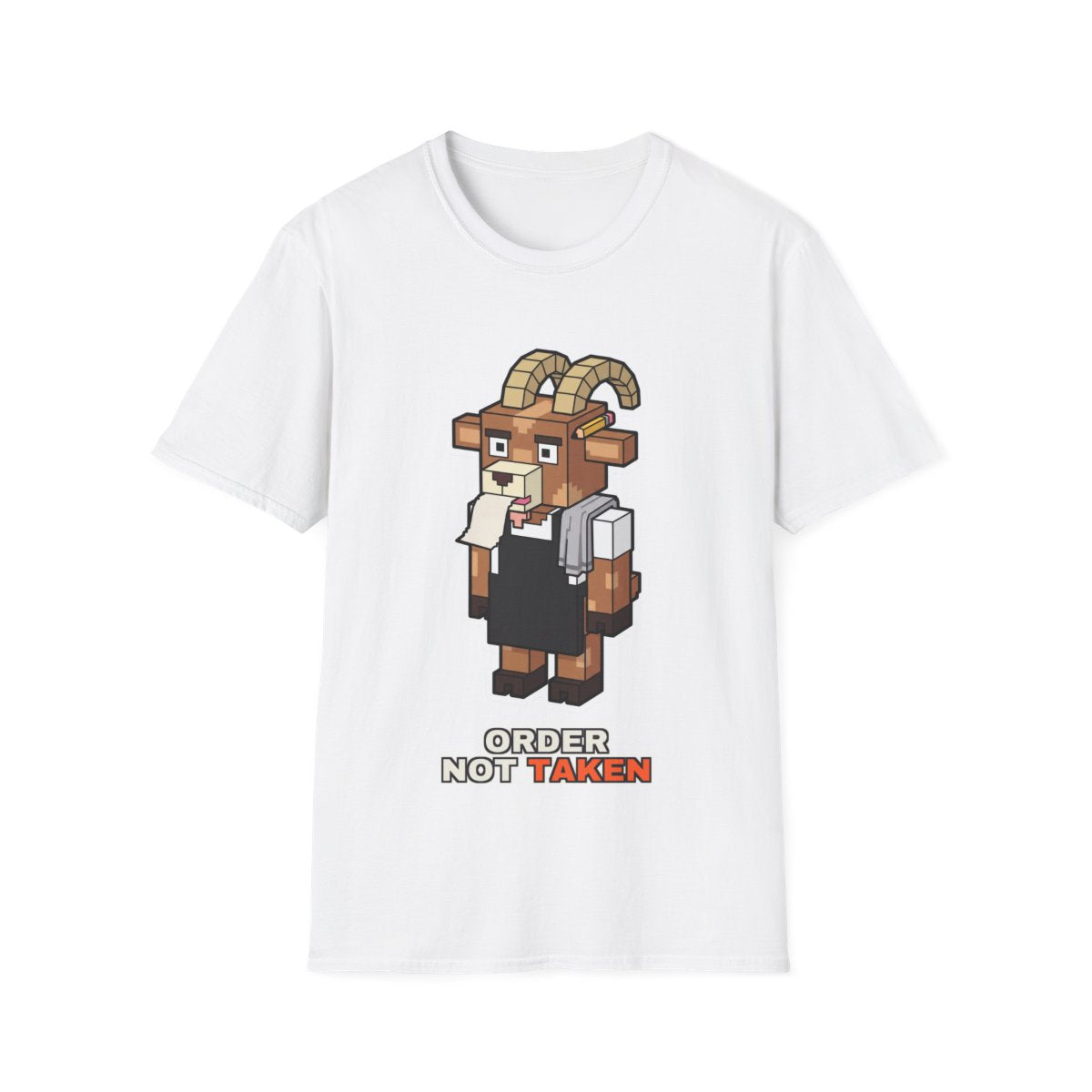 Order Not Taken - White - front