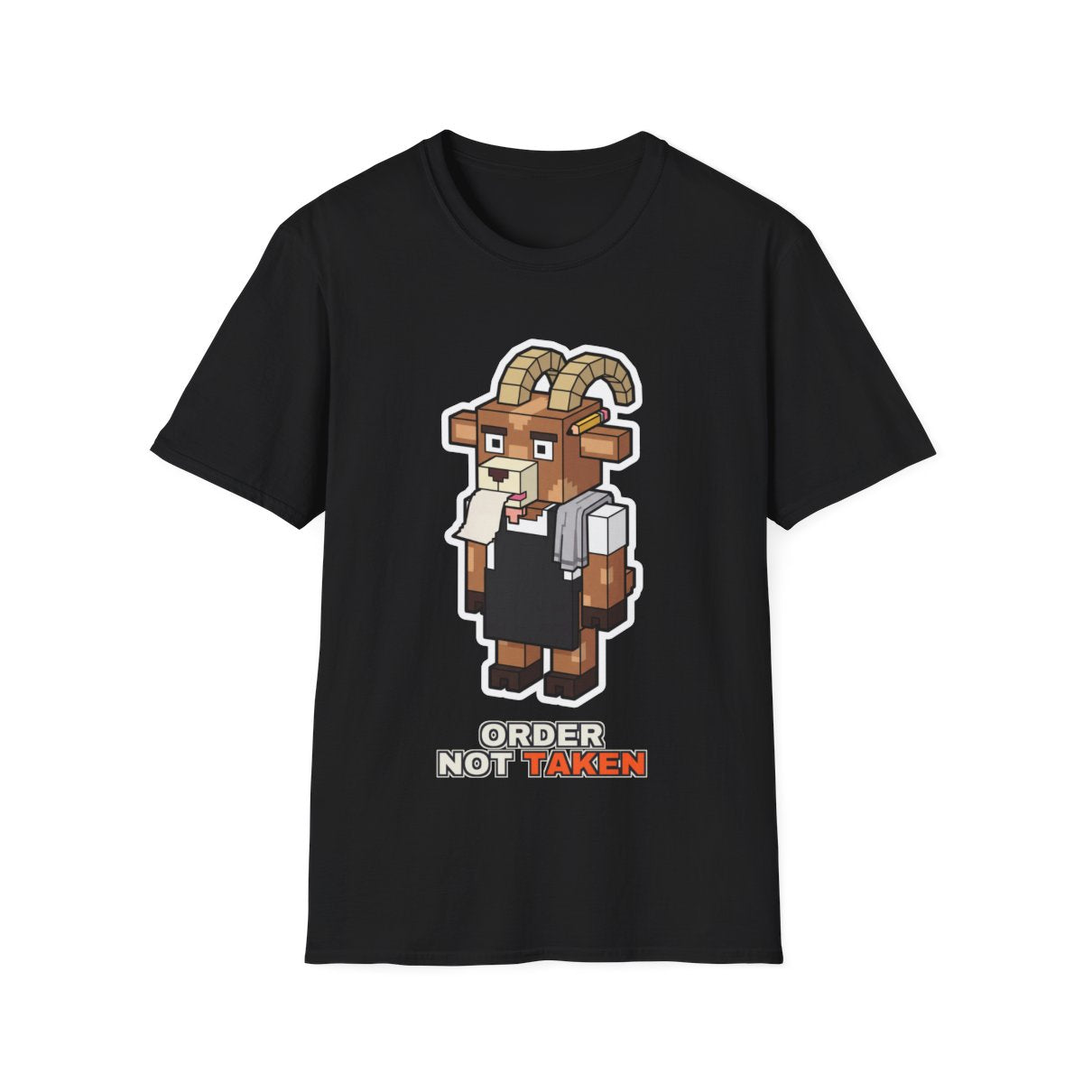 Order Not Taken - Black - front