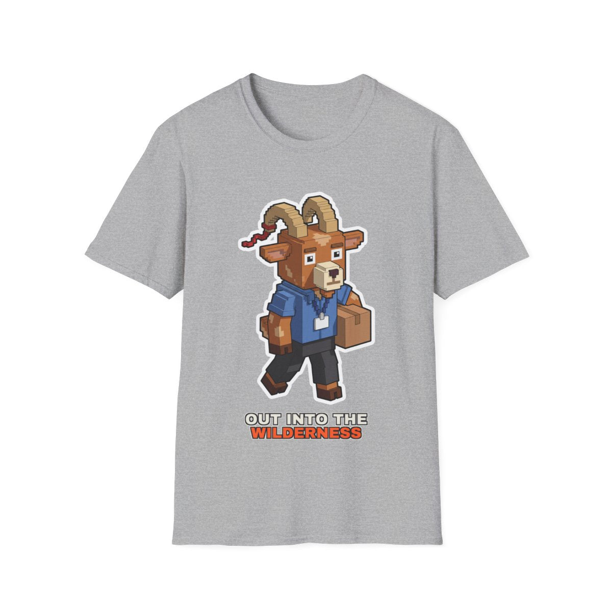 Out Into The Wilderness - Sport Grey - front