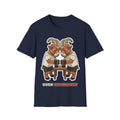 Over Breakfast - Navy - front