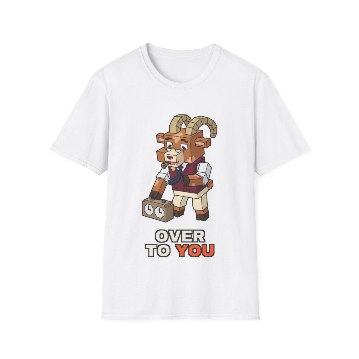 Over To You - White - front