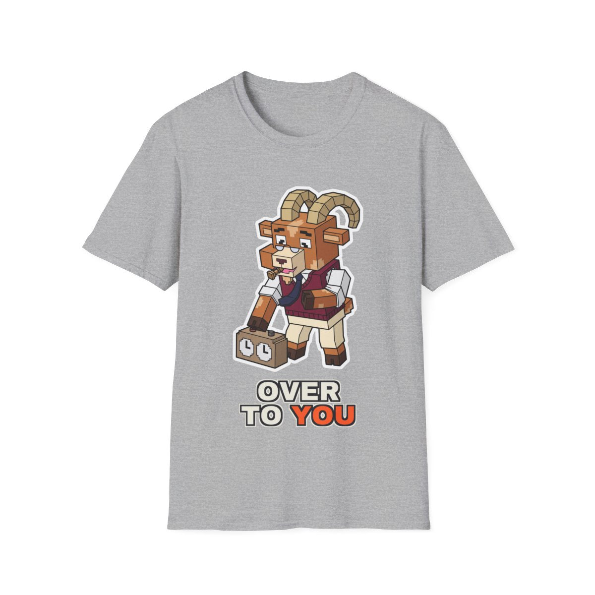 Over To You - Sport Grey - front