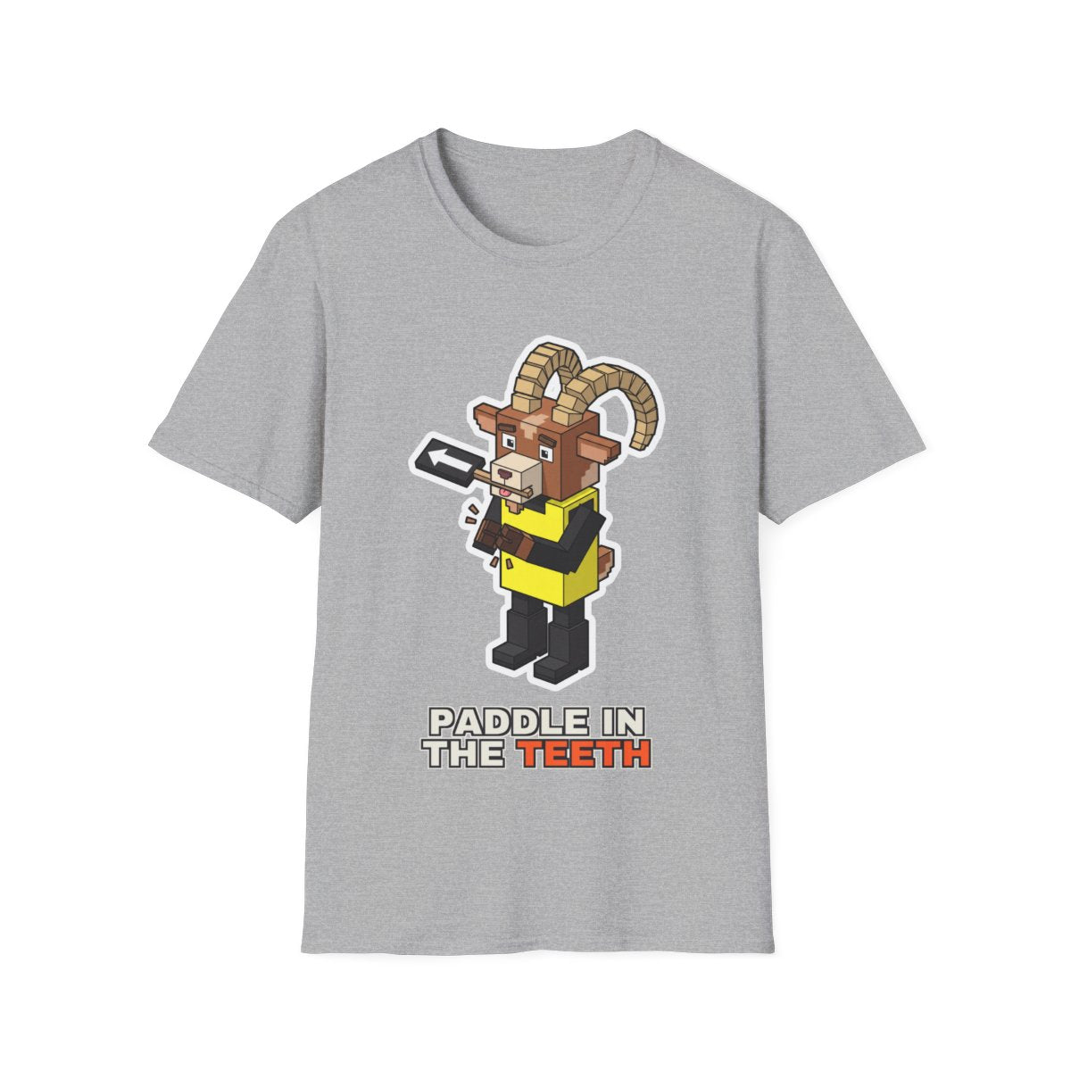 Paddle In The Teeth - Sport Grey - front