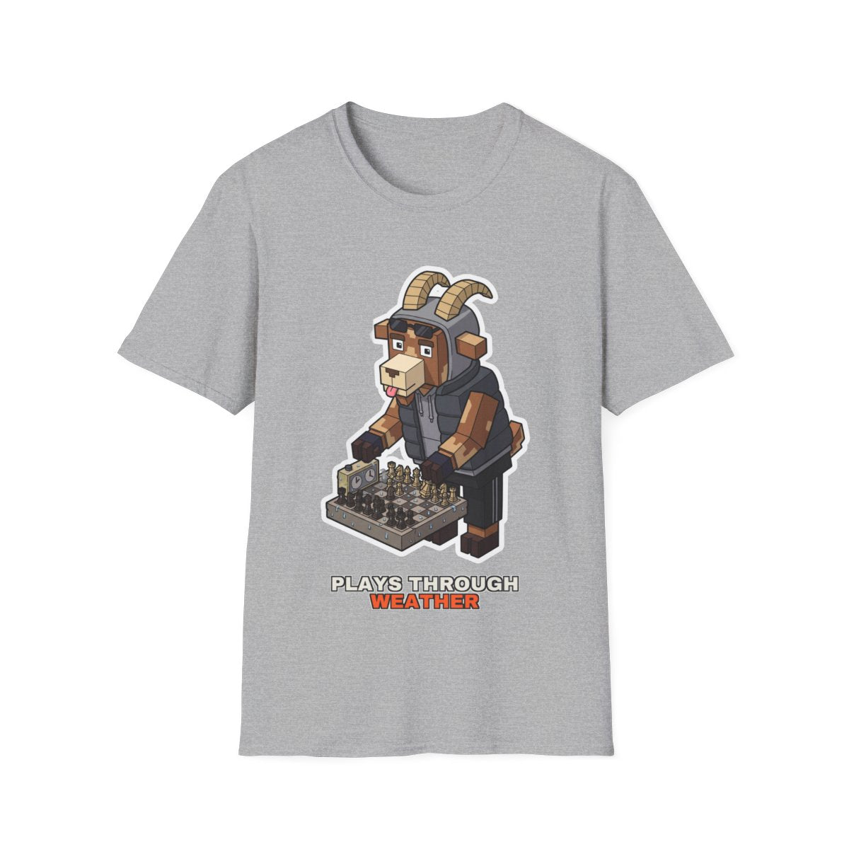 Plays Through Weather - Sport Grey - front