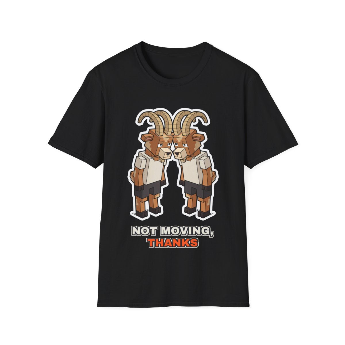 Politely Immovable - Black - front