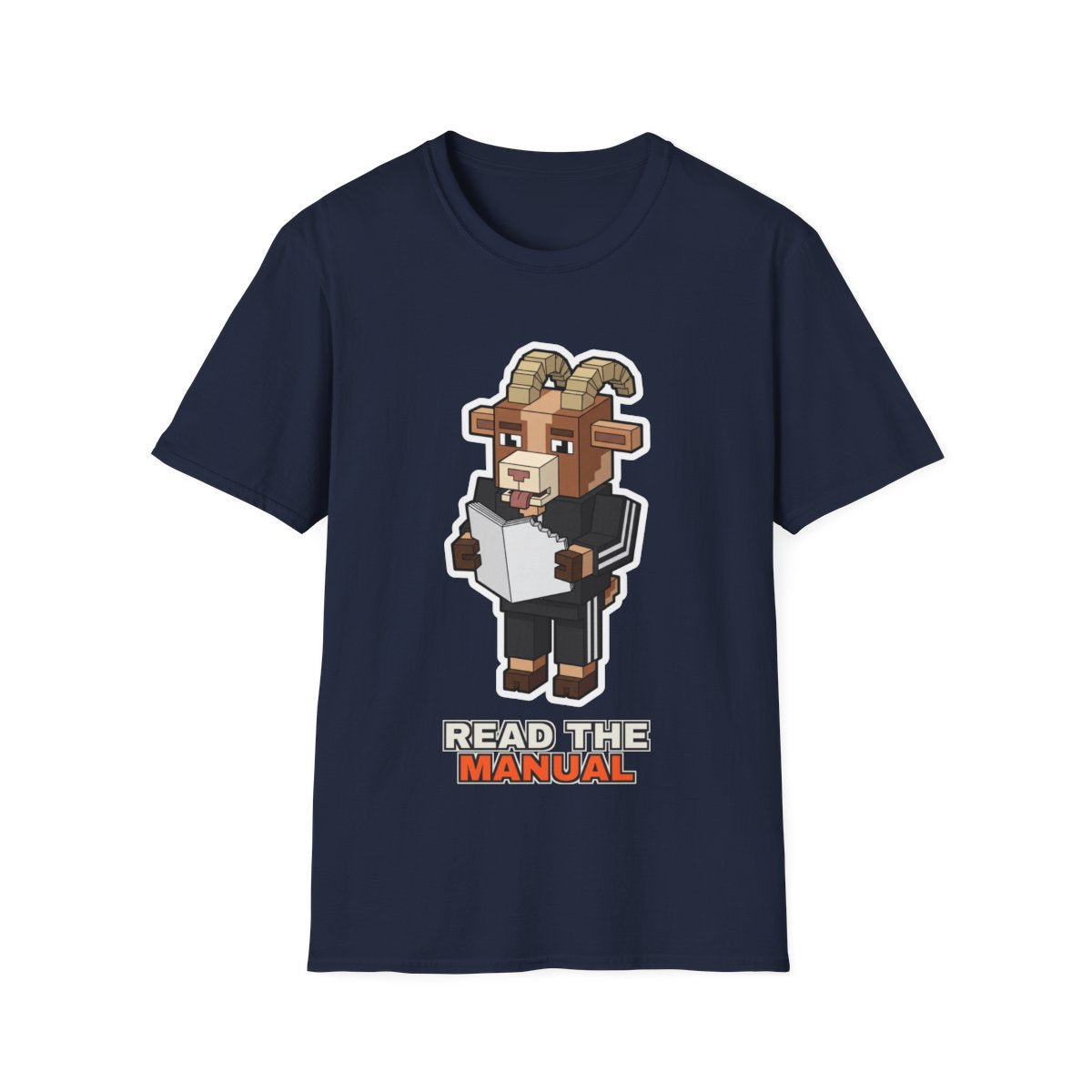 Read The Manual - Navy - front