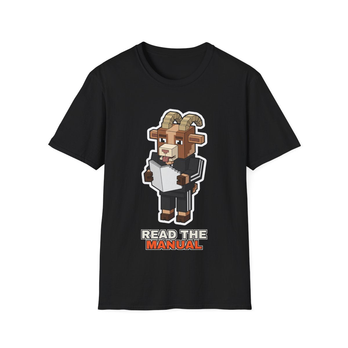 Read The Manual - Black - front