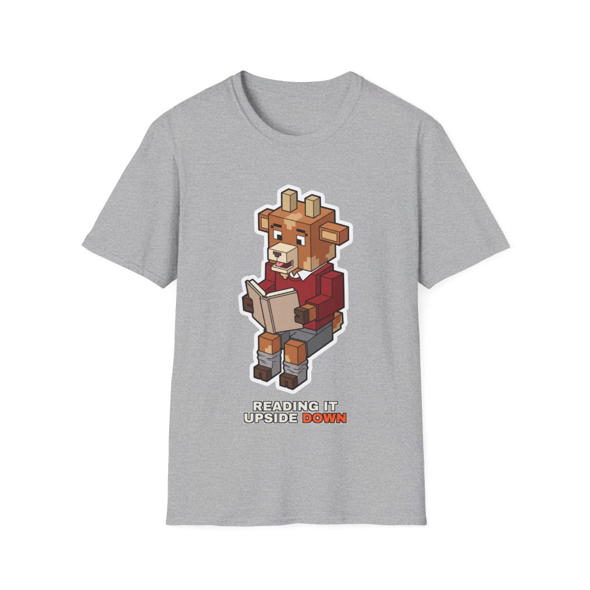 Reading It Upside Down - Sport Grey - front