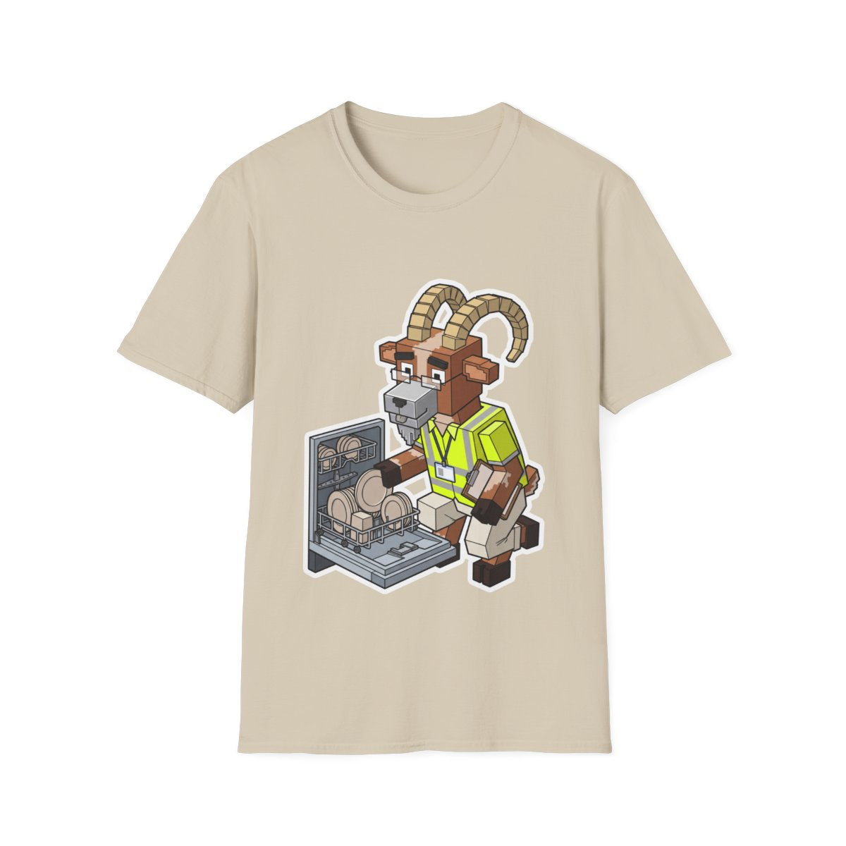 Restacking The Dishwasher - Sand - front