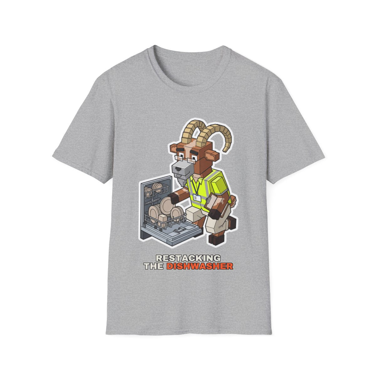 Restacking The Dishwasher - Sport Grey - front