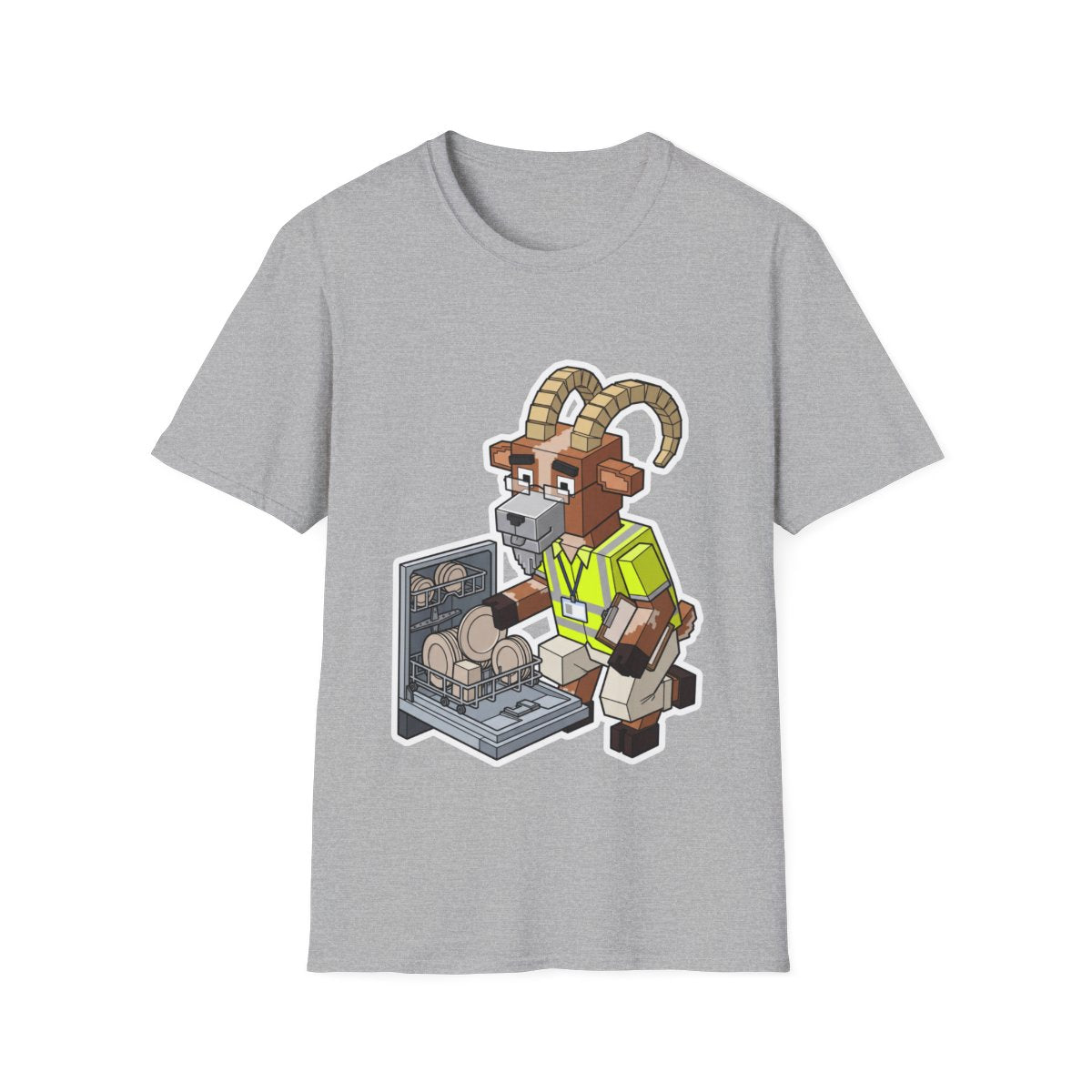 Restacking The Dishwasher - Sport Grey - front