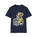 Restacking The Dishwasher - Navy - front