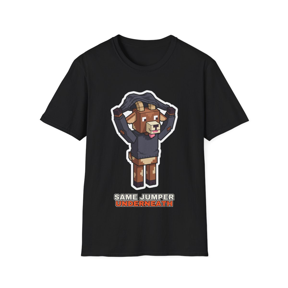 Same Jumper Underneath - Black - front