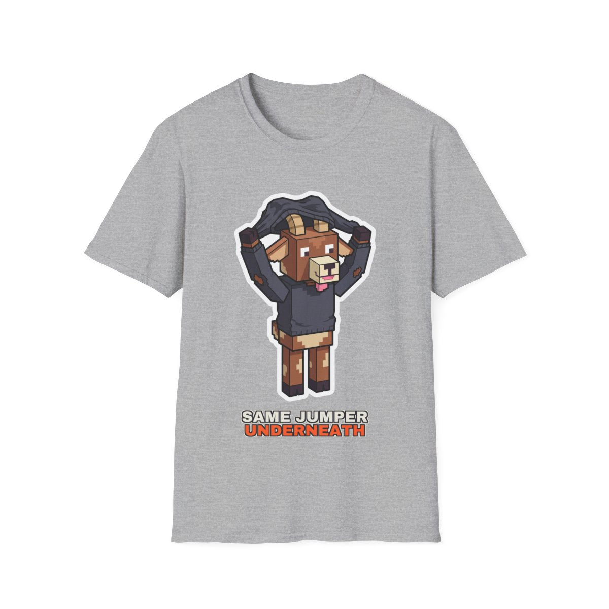 Same Jumper Underneath - Sport Grey - front