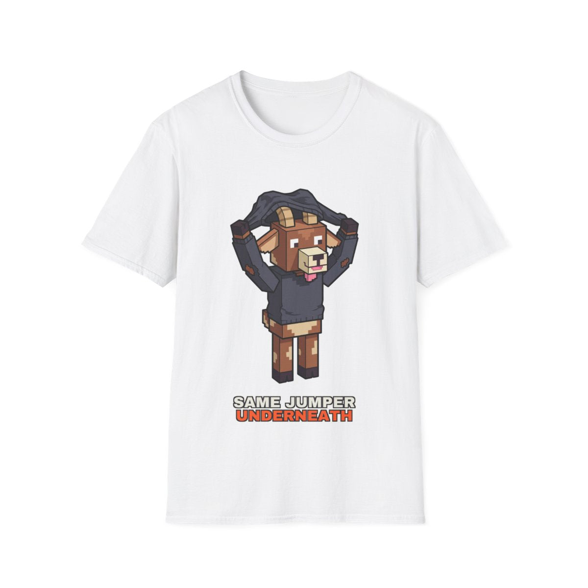 Same Jumper Underneath - White - front