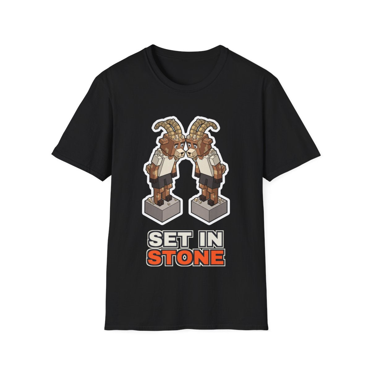 Set In Stone - Black - front