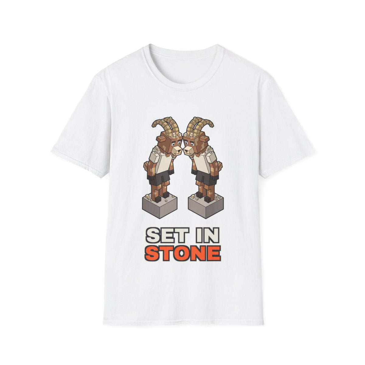 Set In Stone - White - front