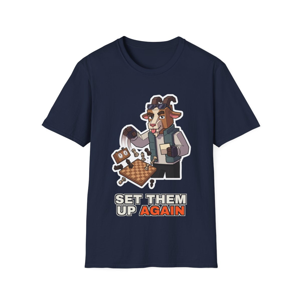 Set Them Up Again - Navy - front