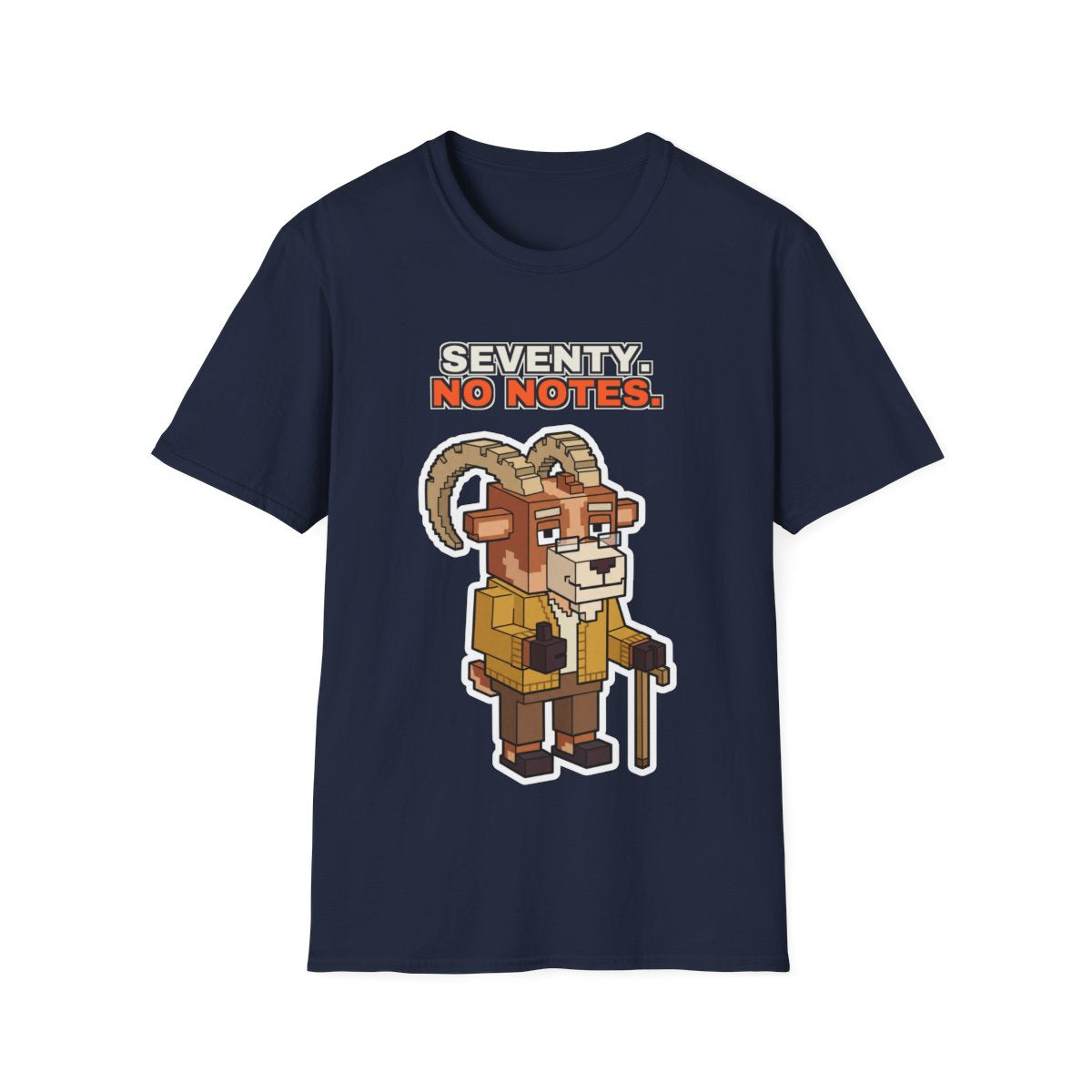 Seven Decades In - Navy - front