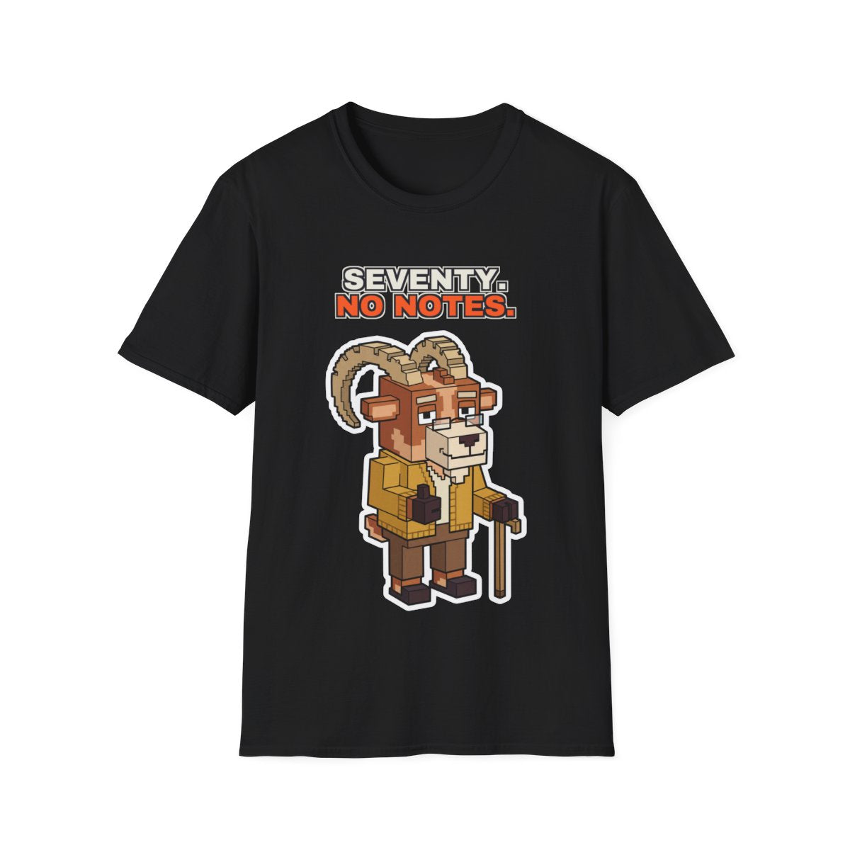 Seven Decades In - Black - front