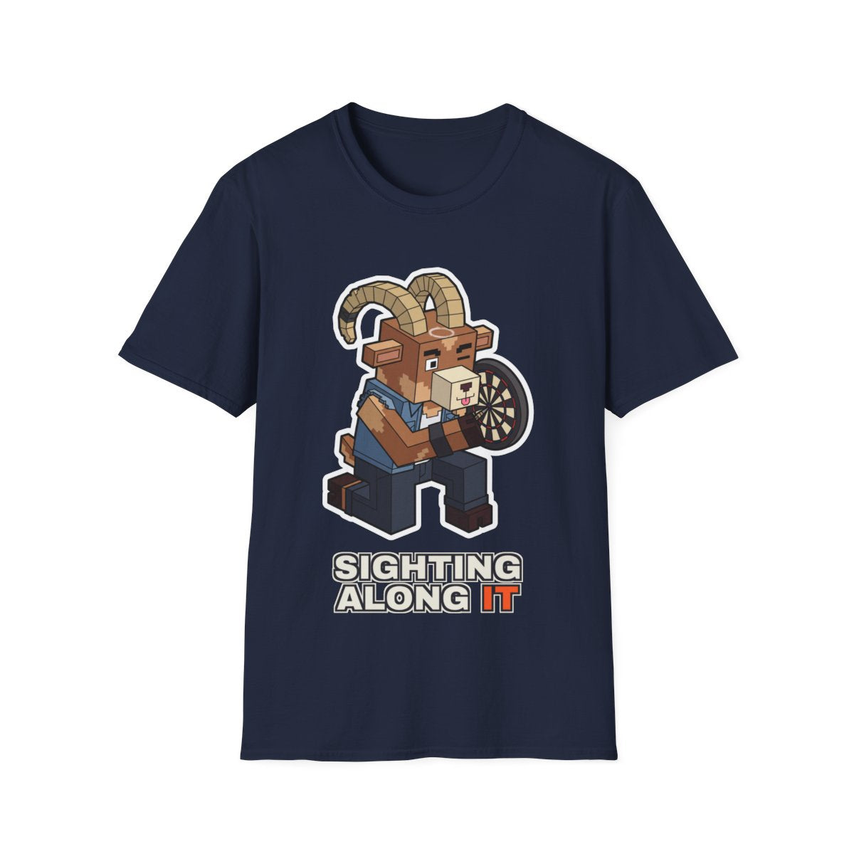 Sighting Along It - Navy - front
