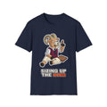 Sizing Up The King - Navy - front