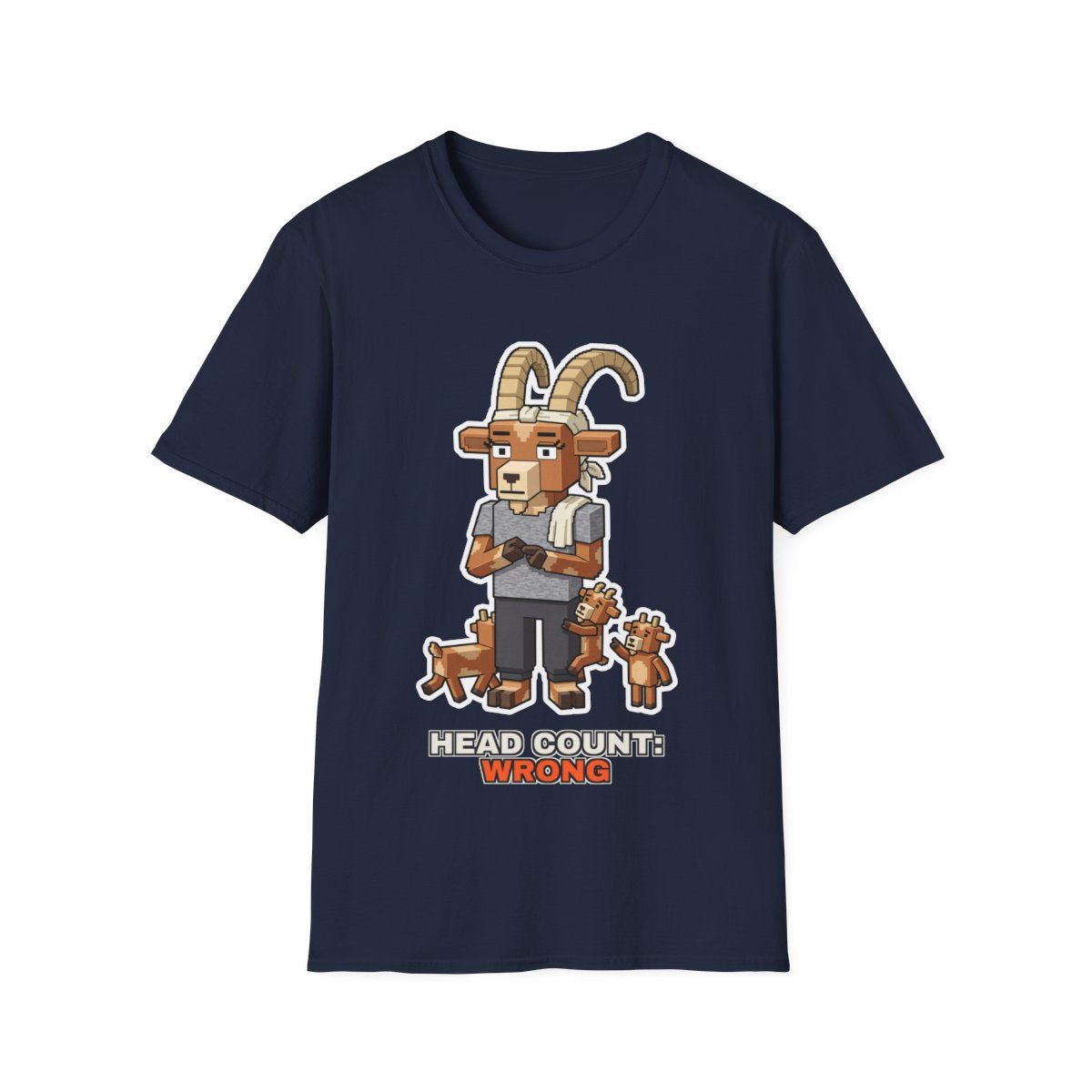 Somebody Is Missing - Navy - front