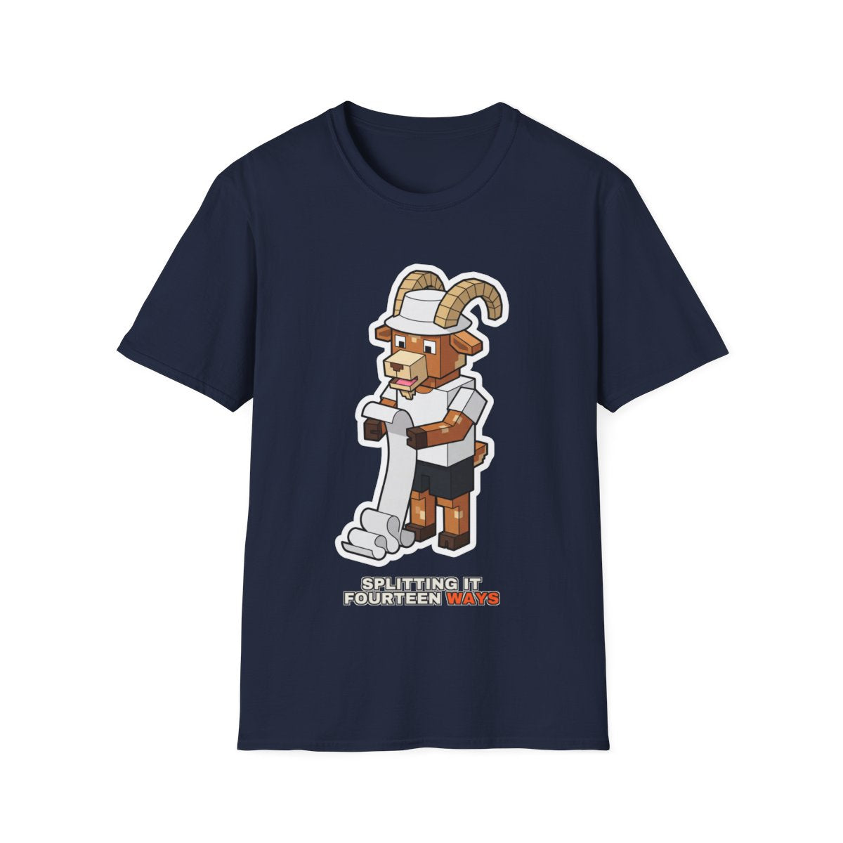Splitting It Fourteen Ways - Navy - front