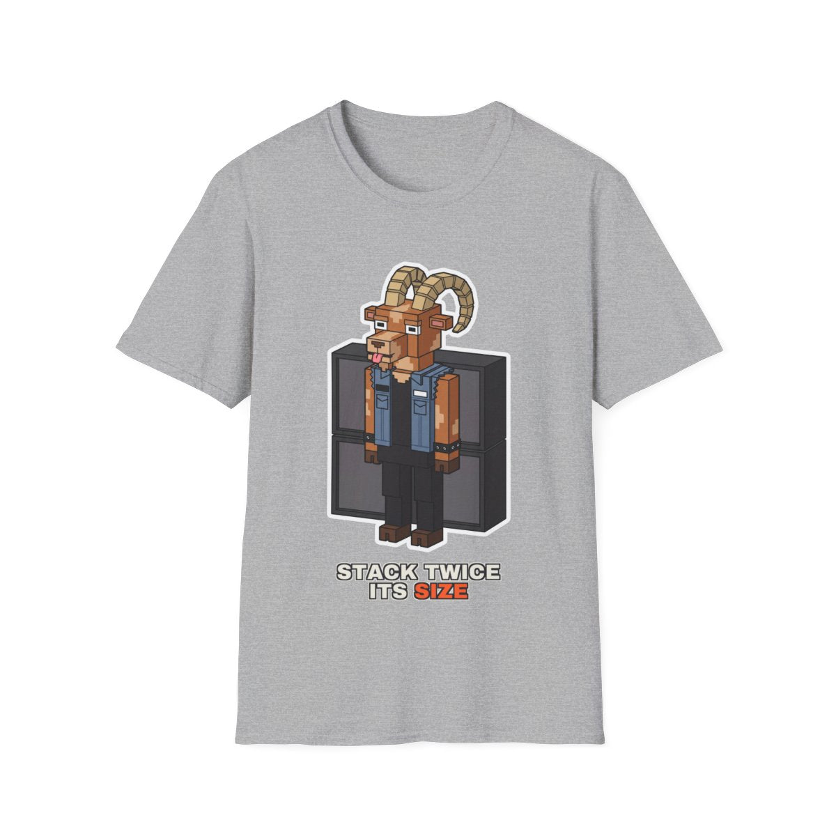 Stack Twice Its Size - Sport Grey - front