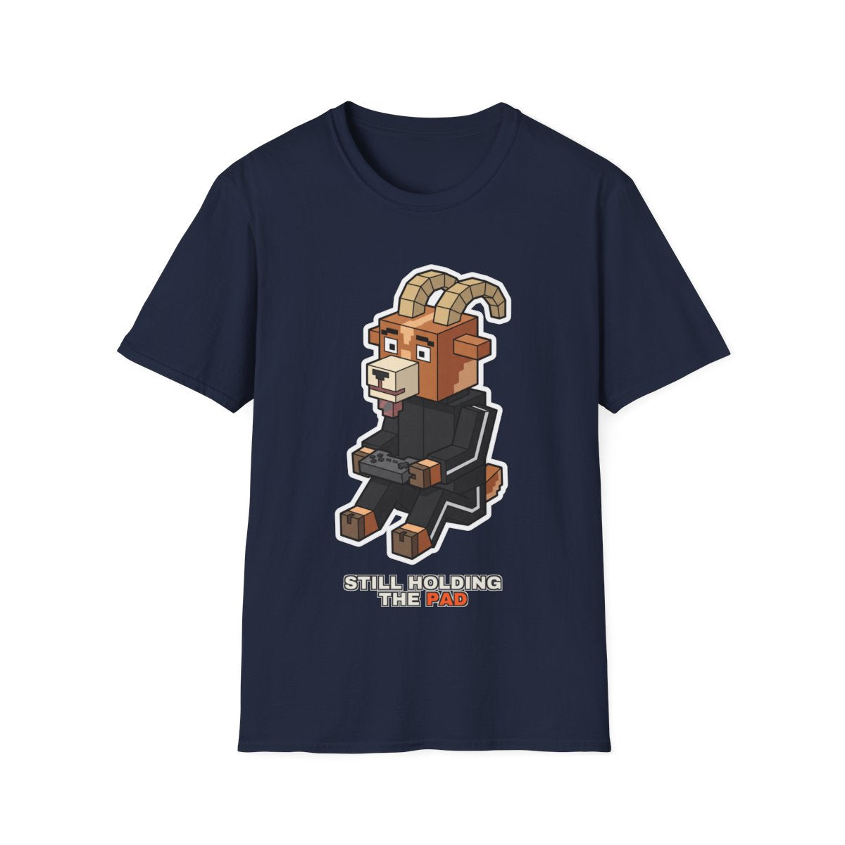 Still Holding The Pad - Navy - front
