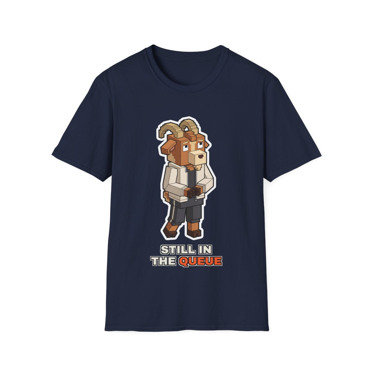 Still In The Queue - Navy - front