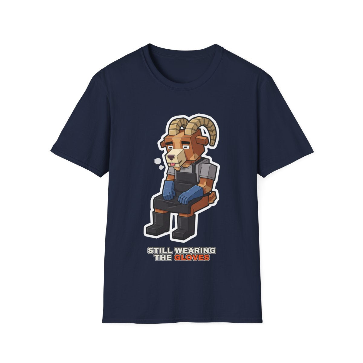 Still Wearing The Gloves - Navy - front