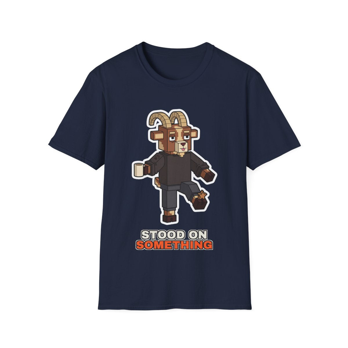 Stood On Something - Navy - front