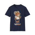 Straight Up The Hedge - Navy - front