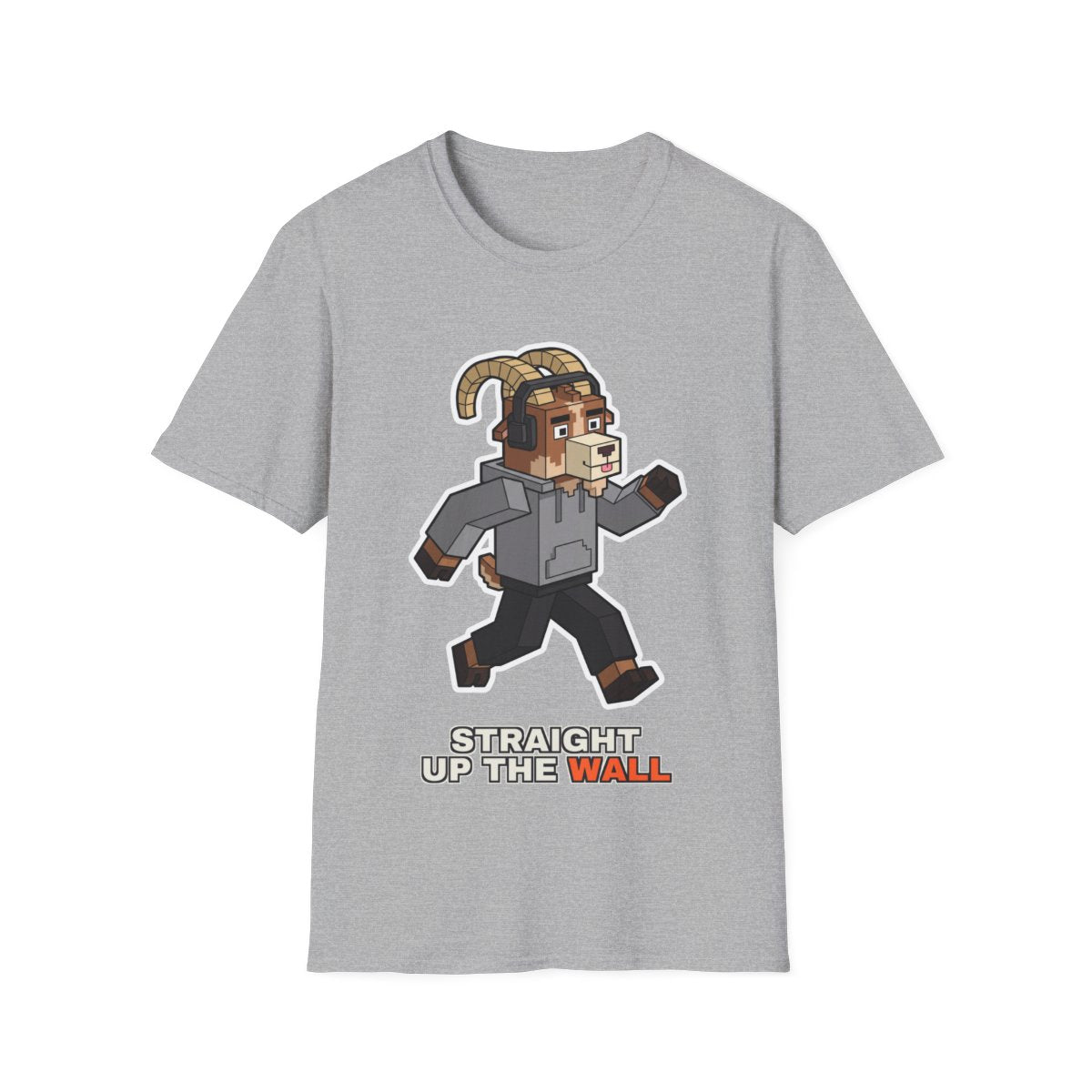 Straight Up The Wall - Sport Grey - front